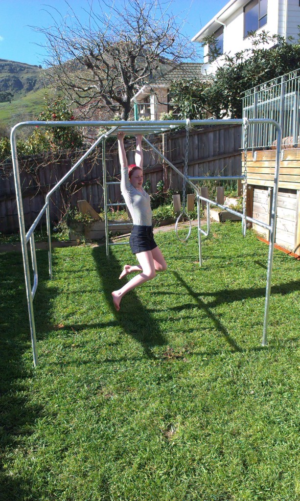 supergym with horizontal bar end